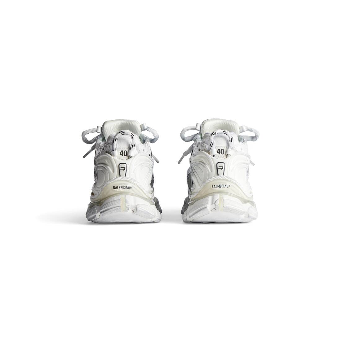 Men’s Runner Sneaker in White - Image 5